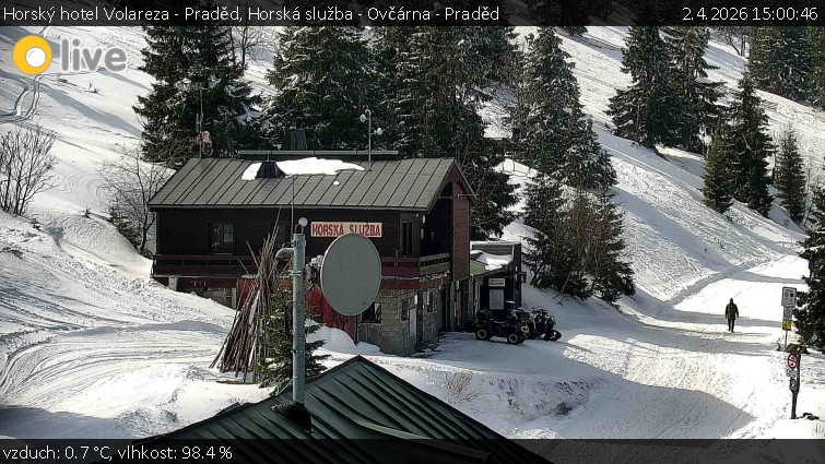 Horský hotel Volareza - Praděd - Horská služba - Ovčárna - Praděd - 2.4.2026 v 15:00