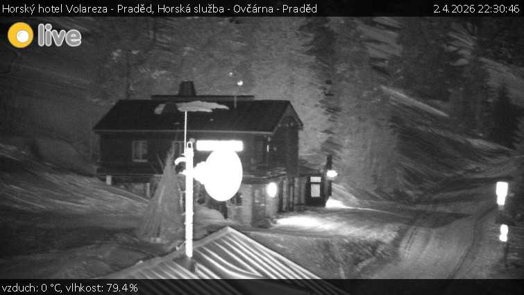 Horský hotel Volareza - Praděd - Horská služba - Ovčárna - Praděd - 2.4.2026 v 22:30
