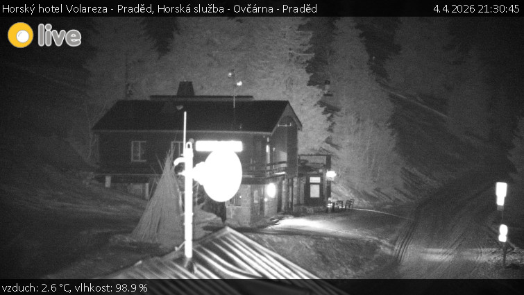 Horský hotel Volareza - Praděd - Horská služba - Ovčárna - Praděd - 4.4.2026 v 21:30