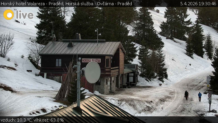 Horský hotel Volareza - Praděd - Horská služba - Ovčárna - Praděd - 5.4.2026 v 19:30