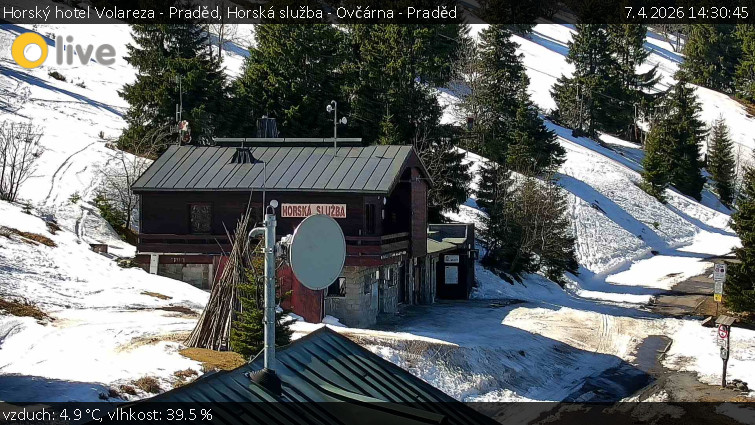 Horský hotel Volareza - Praděd - Horská služba - Ovčárna - Praděd - 7.4.2026 v 14:30