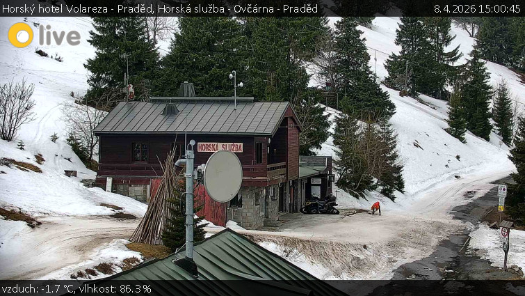 Horský hotel Volareza - Praděd - Horská služba - Ovčárna - Praděd - 8.4.2026 v 15:00