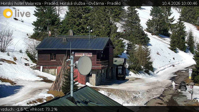 Horský hotel Volareza - Praděd - Horská služba - Ovčárna - Praděd - 10.4.2026 v 10:00