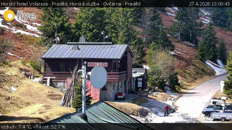 Horský hotel Volareza - Praděd - Horská služba - Ovčárna - Praděd - 27.4.2026 v 13:00
