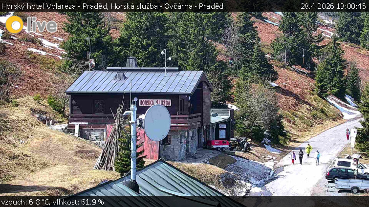 Horský hotel Volareza - Praděd - Horská služba - Ovčárna - Praděd - 28.4.2026 v 13:00