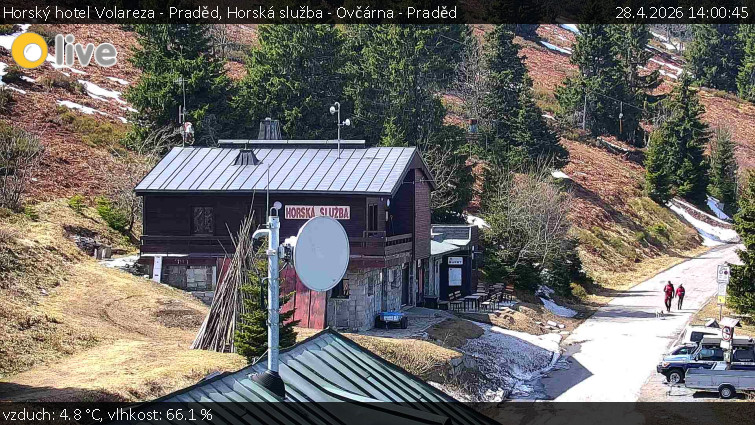 Horský hotel Volareza - Praděd - Horská služba - Ovčárna - Praděd - 28.4.2026 v 14:00