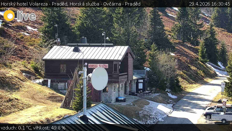 Horský hotel Volareza - Praděd - Horská služba - Ovčárna - Praděd - 29.4.2026 v 16:30