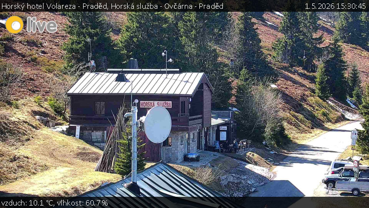 Horský hotel Volareza - Praděd - Horská služba - Ovčárna - Praděd - 1.5.2026 v 15:30