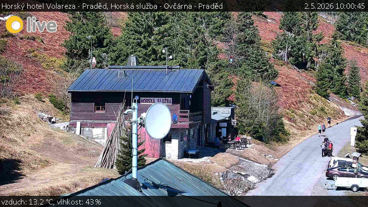 Horský hotel Volareza - Praděd - Horská služba - Ovčárna - Praděd - 2.5.2026 v 10:00