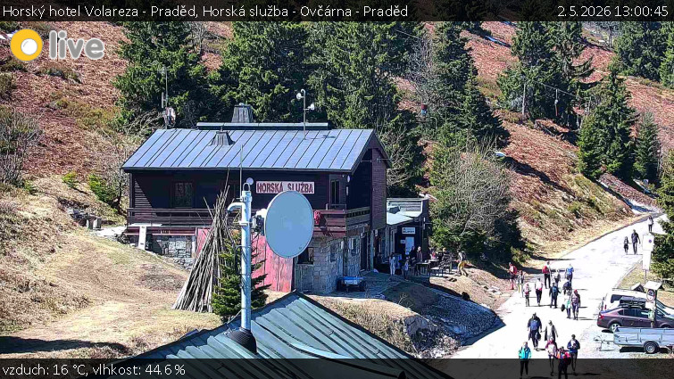 Horský hotel Volareza - Praděd - Horská služba - Ovčárna - Praděd - 2.5.2026 v 13:00