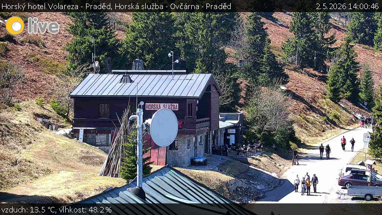 Horský hotel Volareza - Praděd - Horská služba - Ovčárna - Praděd - 2.5.2026 v 14:00