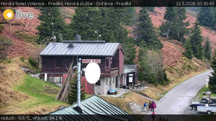 Horský hotel Volareza - Praděd - Horská služba - Ovčárna - Praděd - 13.5.2026 v 10:30