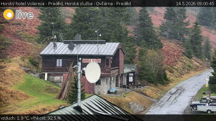 Horský hotel Volareza - Praděd - Horská služba - Ovčárna - Praděd - 14.5.2026 v 09:00