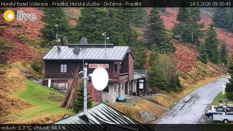 Horský hotel Volareza - Praděd - Horská služba - Ovčárna - Praděd - 14.5.2026 v 09:30
