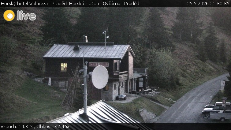 Horský hotel Volareza - Praděd - Horská služba - Ovčárna - Praděd - 25.5.2026 v 21:30