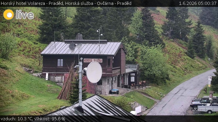 Horský hotel Volareza - Praděd - Horská služba - Ovčárna - Praděd - 1.6.2026 v 05:00