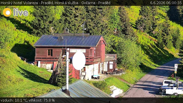 Horský hotel Volareza - Praděd - Horská služba - Ovčárna - Praděd - 6.6.2026 v 06:00