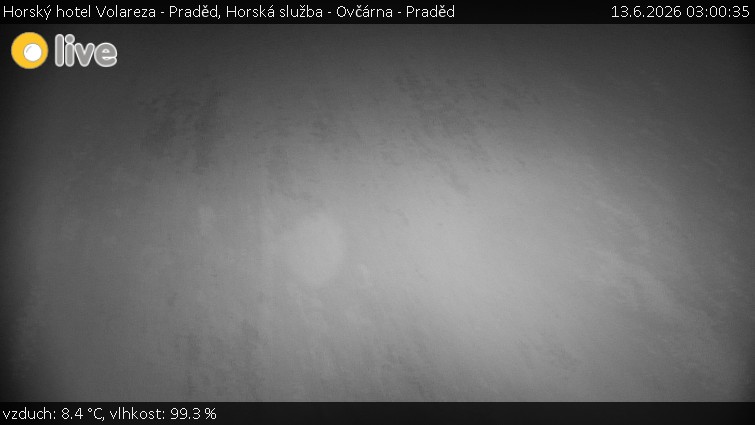 Horský hotel Volareza - Praděd - Horská služba - Ovčárna - Praděd - 13.6.2026 v 03:00
