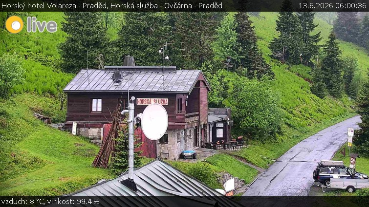 Horský hotel Volareza - Praděd - Horská služba - Ovčárna - Praděd - 13.6.2026 v 06:00