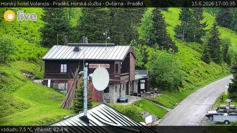Horský hotel Volareza - Praděd - Horská služba - Ovčárna - Praděd - 15.6.2026 v 17:00