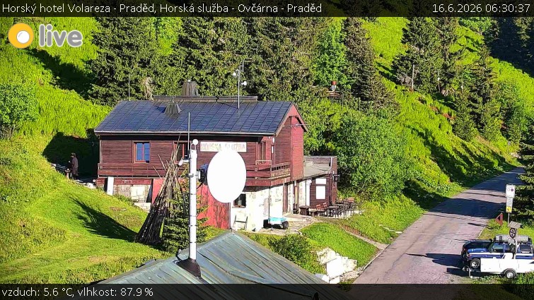Horský hotel Volareza - Praděd - Horská služba - Ovčárna - Praděd - 16.6.2026 v 06:30