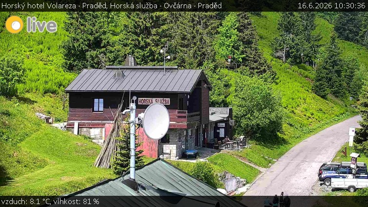 Horský hotel Volareza - Praděd - Horská služba - Ovčárna - Praděd - 16.6.2026 v 10:30