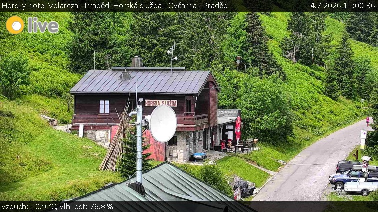 Horský hotel Volareza - Praděd - Horská služba - Ovčárna - Praděd - 4.7.2026 v 11:00
