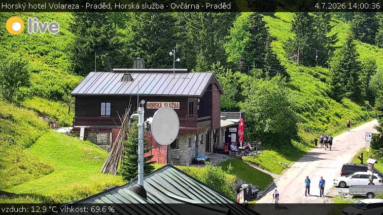 Horský hotel Volareza - Praděd - Horská služba - Ovčárna - Praděd - 4.7.2026 v 14:00
