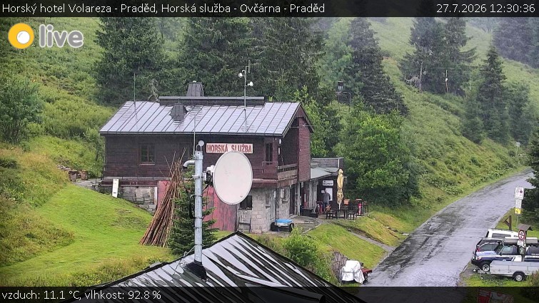 Horský hotel Volareza - Praděd - Horská služba - Ovčárna - Praděd - 27.7.2026 v 12:30