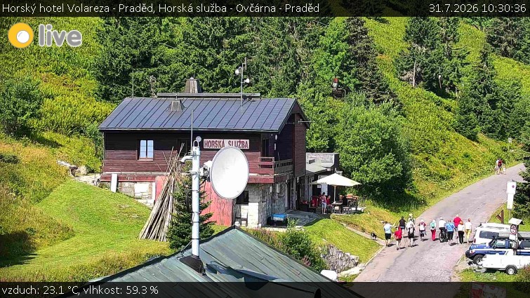Horský hotel Volareza - Praděd - Horská služba - Ovčárna - Praděd - 31.7.2026 v 10:30