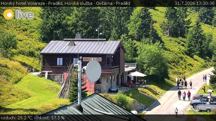 Horský hotel Volareza - Praděd - Horská služba - Ovčárna - Praděd - 31.7.2026 v 13:30