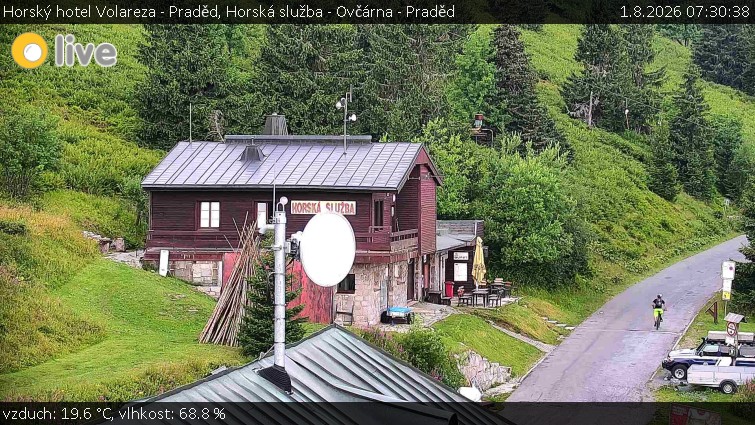 Mountain Hotel Volareza - Praděd - Mountain Rescue Service - Ovčárna - Praděd - 1.8.2026 v 07:30