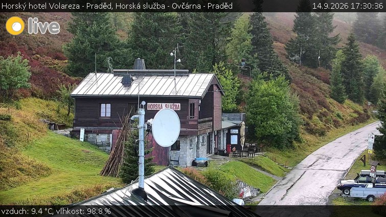 Horský hotel Volareza - Praděd - Horská služba - Ovčárna - Praděd - 14.9.2026 v 17:30