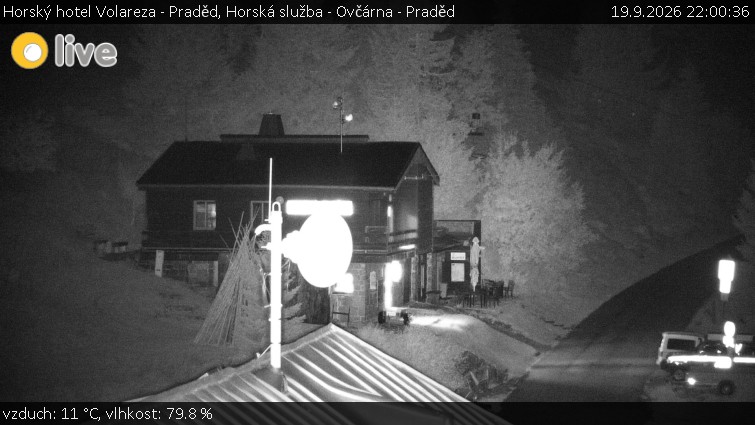 Horský hotel Volareza - Praděd - Horská služba - Ovčárna - Praděd - 19.9.2026 v 22:00