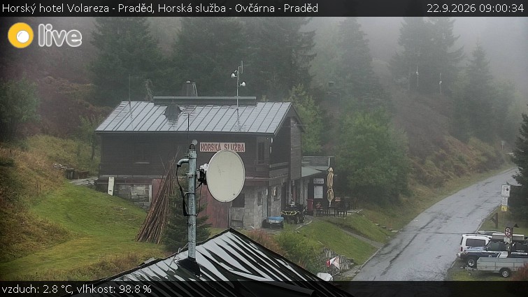 Horský hotel Volareza - Praděd - Horská služba - Ovčárna - Praděd - 22.9.2026 v 09:00