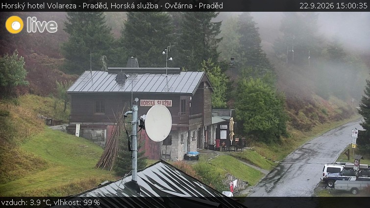 Horský hotel Volareza - Praděd - Horská služba - Ovčárna - Praděd - 22.9.2026 v 15:00