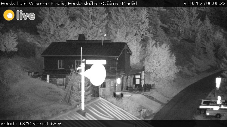 Horský hotel Volareza - Praděd - Horská služba - Ovčárna - Praděd - 3.10.2026 v 06:00