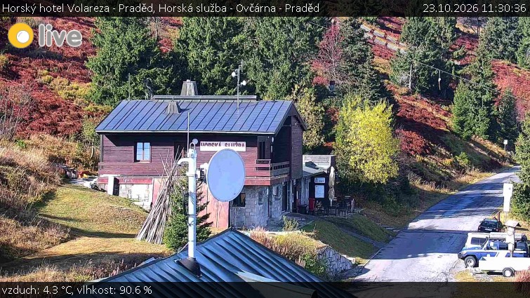 Horský hotel Volareza - Praděd - Horská služba - Ovčárna - Praděd - 23.10.2026 v 11:30