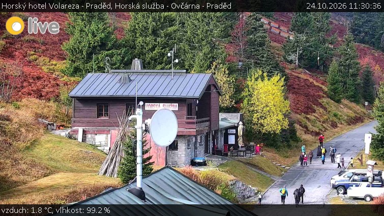 Horský hotel Volareza - Praděd - Horská služba - Ovčárna - Praděd - 24.10.2026 v 11:30
