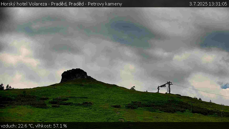 Horský hotel Volareza - Praděd - Praděd - Petrovy kameny - 3.7.2025 v 13:31