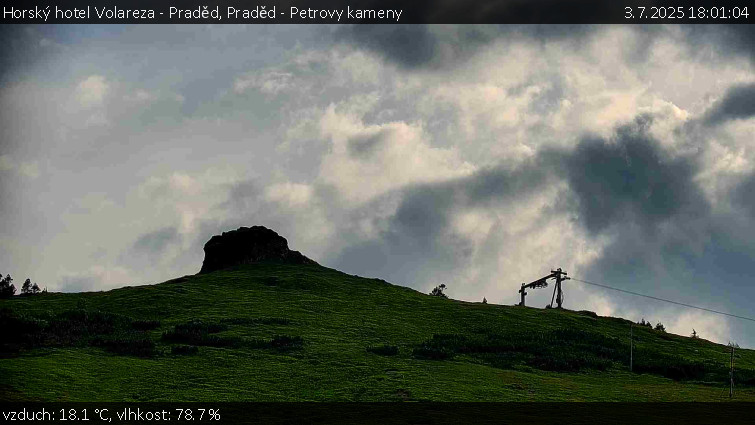Horský hotel Volareza - Praděd - Praděd - Petrovy kameny - 3.7.2025 v 18:01
