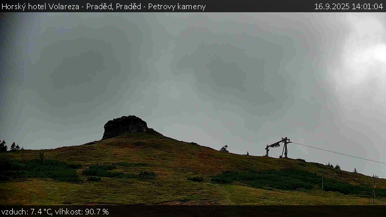 Horský hotel Volareza - Praděd - Praděd - Petrovy kameny - 16.9.2025 v 14:01