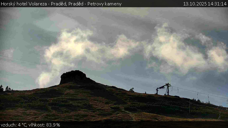 Horský hotel Volareza - Praděd - Praděd - Petrovy kameny - 13.10.2025 v 14:31