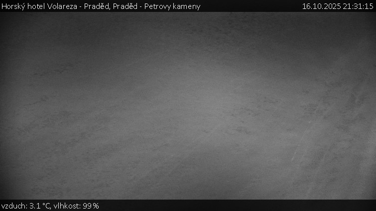 Horský hotel Volareza - Praděd - Praděd - Petrovy kameny - 16.10.2025 v 21:31 Horský hotel Volareza - Praděd - Praděd - Petrovy kameny - 16.10.2025 v 21:31