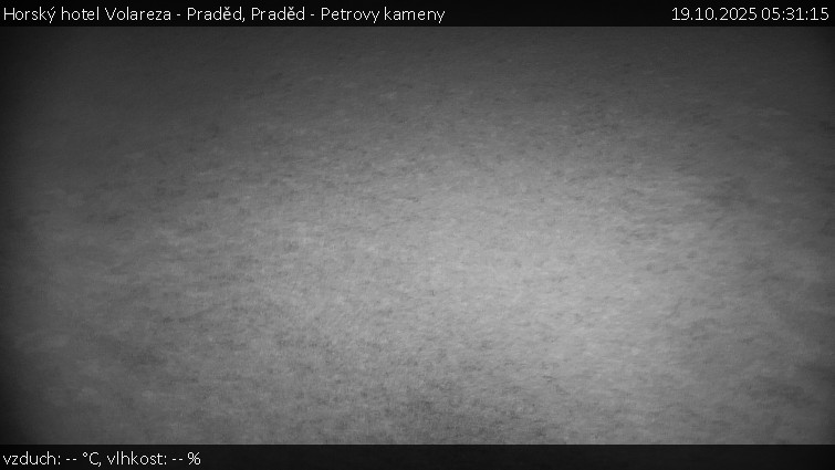 Horský hotel Volareza - Praděd - Praděd - Petrovy kameny - 19.10.2025 v 05:31 Horský hotel Volareza - Praděd - Praděd - Petrovy kameny - 19.10.2025 v 05:31
