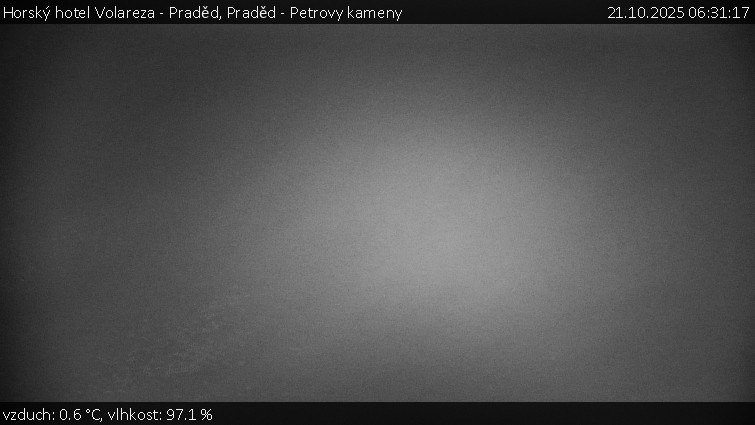 Horský hotel Volareza - Praděd - Praděd - Petrovy kameny - 21.10.2025 v 06:31