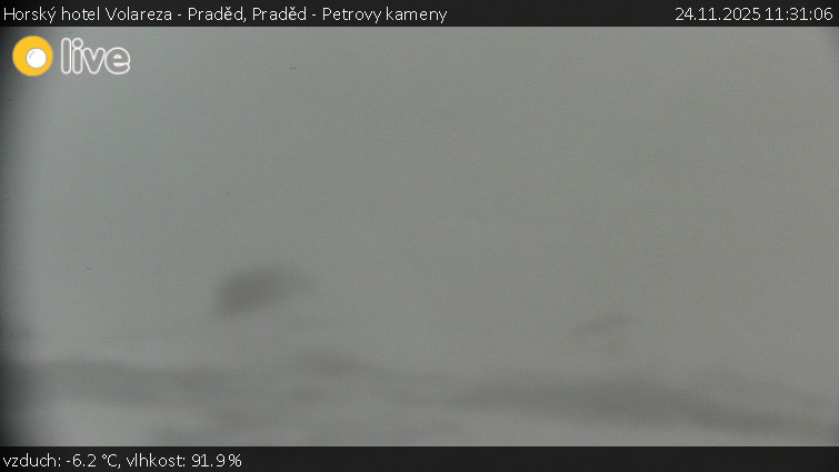 Horský hotel Volareza - Praděd - Praděd - Petrovy kameny - 24.11.2025 v 11:31
