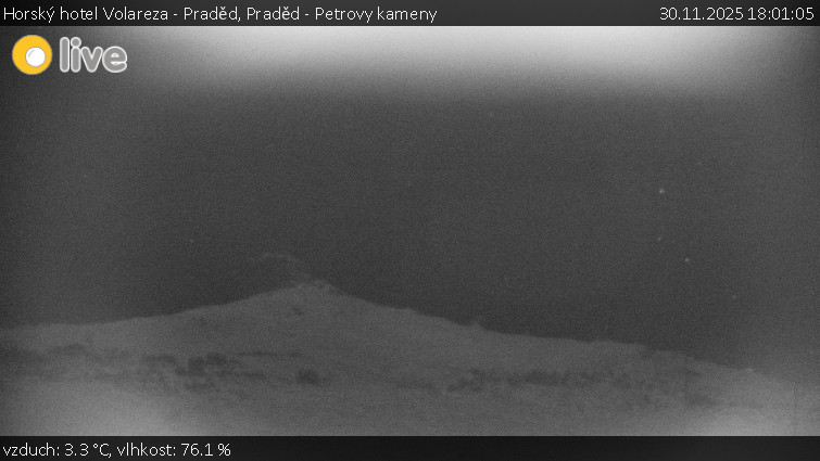 Horský hotel Volareza - Praděd - Praděd - Petrovy kameny - 30.11.2025 v 18:01
