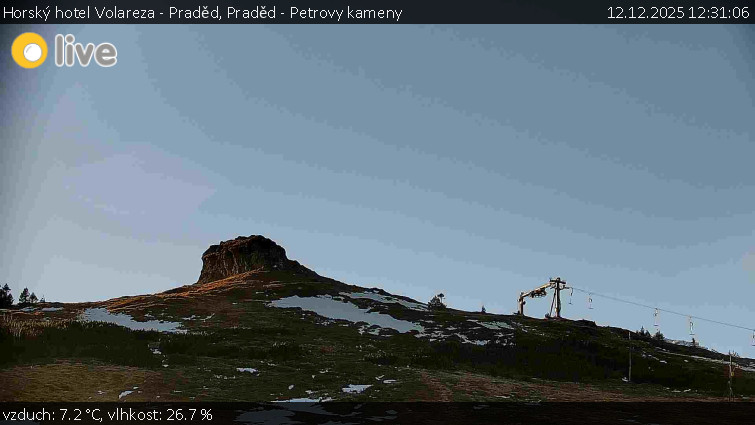 Horský hotel Volareza - Praděd - Praděd - Petrovy kameny - 12.12.2025 v 12:31