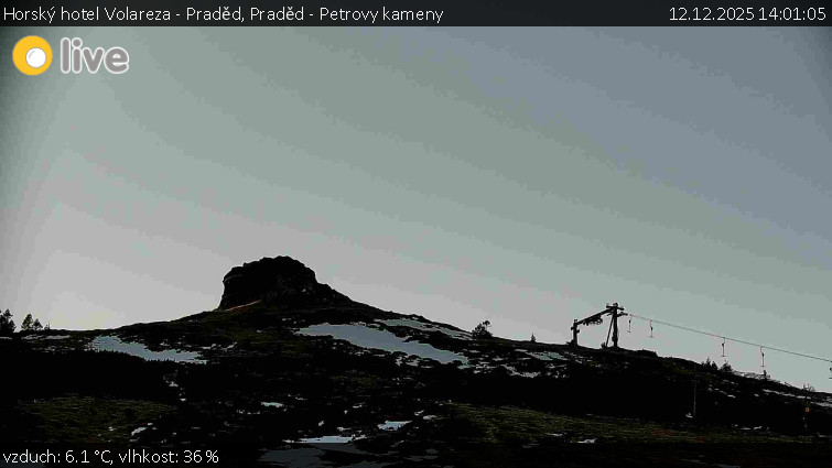 Horský hotel Volareza - Praděd - Praděd - Petrovy kameny - 12.12.2025 v 14:01